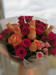 #букет из роз