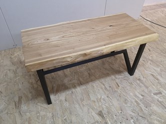 Журнальный столик из слэба карагача