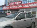 Багажник Атлант на рейлинги, с аэродинамическим профилем, на Лада Калина универсал