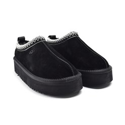UGG Tazz Slippers Black - черные тапочки-угги Тазз