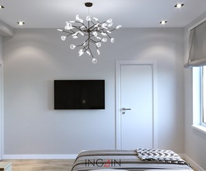 Project hotel "Simple house" - дизайн таунхауса 97 м2 в Хабаровске, КП Орехово. Студия дизайна интерьеров INGAIN