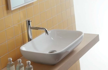 Раковина накладная Hatria HAPPY HOUR YOQQ. Накладная раковина, 55 см на 40 см, без отверстий под смеситель. Раковина устанавливается на столешницы, подстолья и мебель. Производитель Италия "HATRIA".