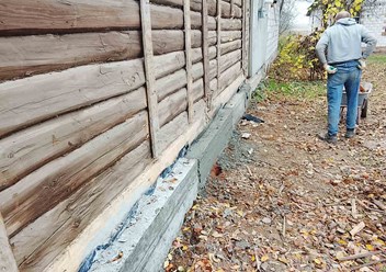 Фото компании  Замена венцов 1