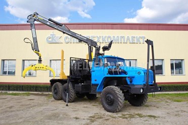 Лесововоз с КМУ
Урал 55571-1151-72