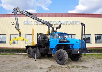 Лесововоз с КМУ
Урал 55571-1151-72