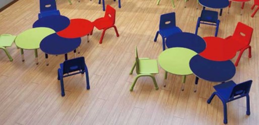 Столы ПАЗЛ для детского сада