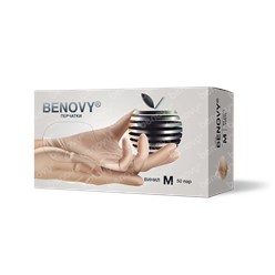 Перчатки виниловые (ПВХ) одноразовые