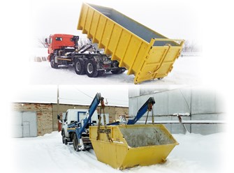 Вывоз мусора контейнерами в Уфе