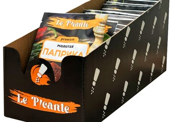 Шоубокс со специями открытый.