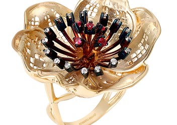 Золотое кольцо из коллекции Gallica