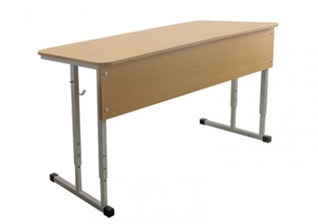 Парта школьная с экраном "Экстра-2Р" регулируемая