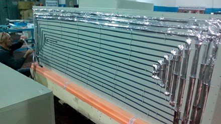 Обогрев емкостей. Из портфолио выполненных работ