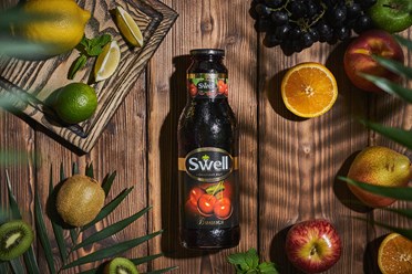 Swell Вишня - Сок в стеклянной таре, пейте охлажденным | https://gotovitmama.ru/napitki/Swell-vishnya.html