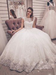 Пышные свадебные платья