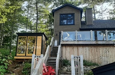 Готовые уличные сауны