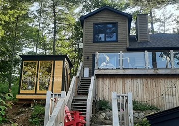 Готовые уличные сауны