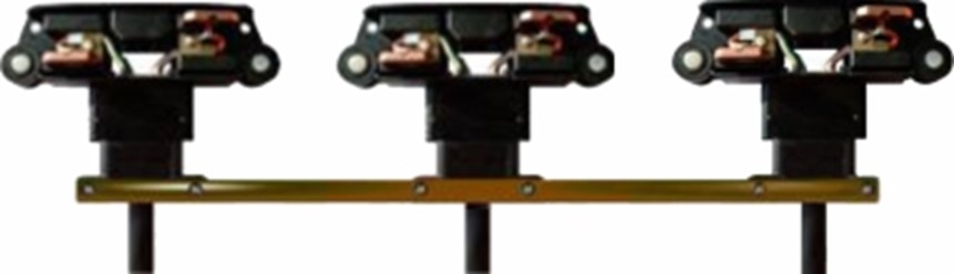 токосъемник строенный