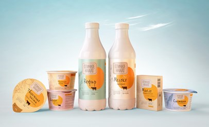 &quot;ОТЛИЧНОЕ НАЧАЛО&quot; Компания &#171;Алтайская бурёнка&#187;. Название / концепция / дизайн упаковки. Создание бренда уникальных молочных продуктов с предгорий Алтая.