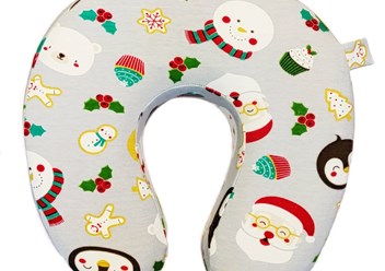 Подушка для путешествий - Рождественское ассорти https://travel-pillow.ru/santa-snegovik-vkusnyashka