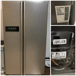 Ремонт холодильника LG GC-B207BTQA
Неисправность: холодильник плохо морозил из-за утечки фреона в контуре высокого давления. Выполнено устранение утечки, вакуумирование и заправка системы хладагентом.