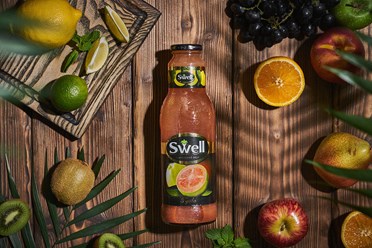 Swell Гуава - Сок в стеклянной таре, пейте охлажденным | https://gotovitmama.ru/napitki/Swell-guava.html