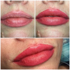 Перманентный макияж губ.
Мастер - Кристина Цветаева.