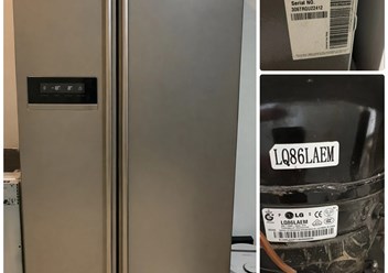 Ремонт холодильника LG GC-B207BTQA
Неисправность: холодильник плохо морозил из-за утечки фреона в контуре высокого давления. Выполнено устранение утечки, вакуумирование и заправка системы хладагентом.