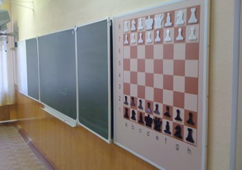 Шахматные демонстрационные настенные доски 90 х 90 см*.