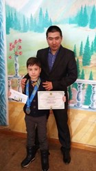 Токбаев Ануар - бронзовый призер чемпионата РК по классическим шахматам среди мальчиков до 8 лет.