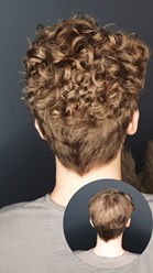 Мужская завивка волос. 
КАРВИНГ