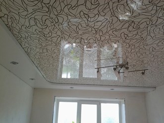 Декоративный глянцевый потолок, 89081083962, Ако потолок