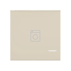 Клавиша CADUCEUS ALING EXPERIENCE, 2М, с символом "стиральная машина", с индикаторным окошком