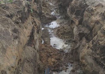 Прокладка водопровода