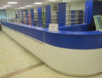 Стойка ресепшн архивная