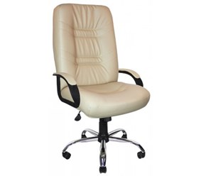 Кресло для руководителя кремовое