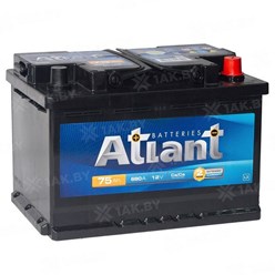 Аккумулятор ATLANT (75 A/h), 660A R+