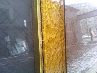 Цветное,узорное стекло