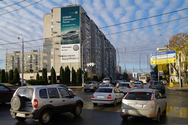 Наружная реклама на Суворова в Краснодаре