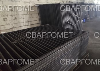 Изготовление и монтаж металлических ограждений.