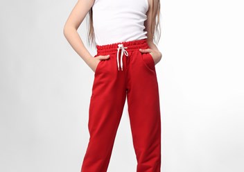 Брюки джоггеры детские