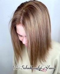 СЛОЖНОЕ ОКРАШИВАНИЕ + СТРИЖКА +УКЛАДКА