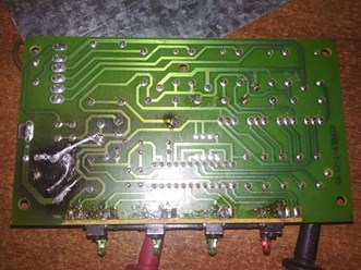 Ремонт электронной платы для вытяжки