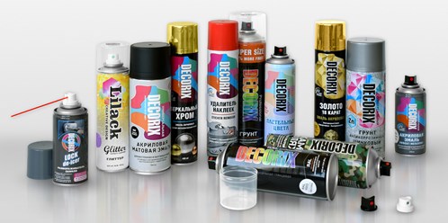 Аэрозольная продукция Decorix