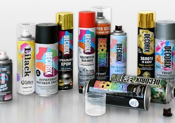 Аэрозольная продукция Decorix