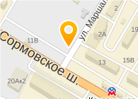 Сормовское шоссе карта