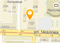 Ярославль чкалова карта