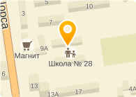Школа 28 карта