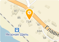 Якорная щель карта с улицами