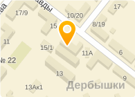 Казань поселок дербышки карта