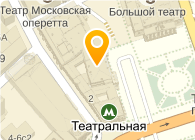 Театр оперетты москва карта